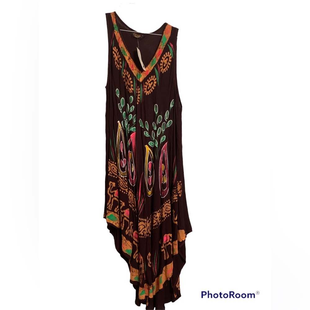 NWT Pagoda Flowey Dress One Size